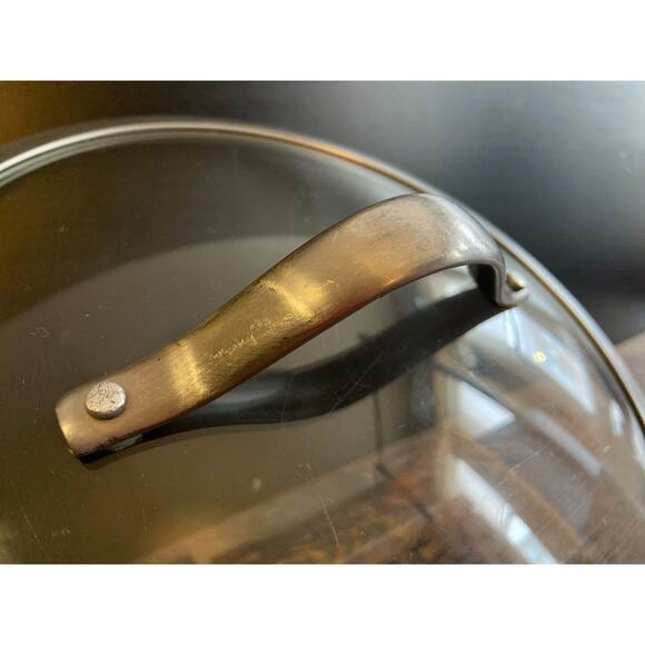 CALPHALON 9" Stainless Steel/Glass Lid - Picture 2 of 7